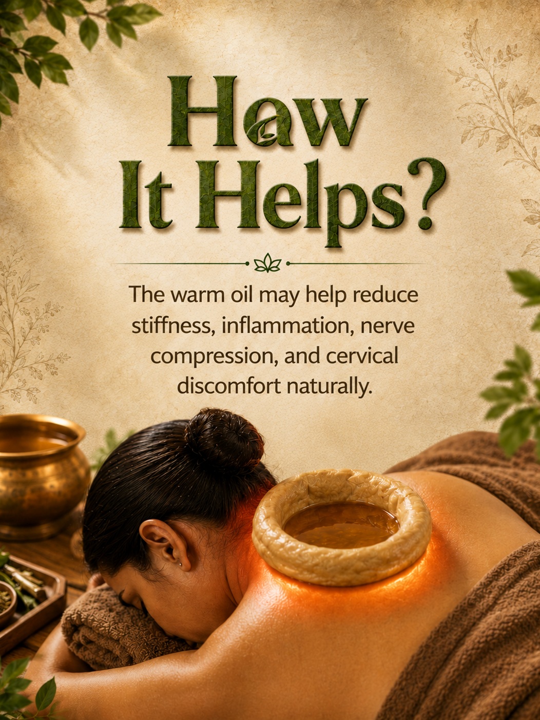Neck pain, stiffness ya cervical discomfort ko ignore mat kijiye.
Greeva Basti ek Ayurvedic therapy hai jisme warm medicated oil neck aur cervical area par gently hold kiya jata hai, jo stiffness, inflammation aur discomfort ko naturally support kar sakta hai.
Consult with Dr. Chakshu Mala at Ayur Health Veda, Dharamshala.
Book your consultation today.
📞 +91 70182 72566
📍 Sidhpur, Dharamshala
#GreevaBasti #Ayurveda #NeckPainRelief #CervicalPain #DrChakshuMala #AyurHealthVeda #Dharamshala #Panchakarma #AyurvedicTherapy